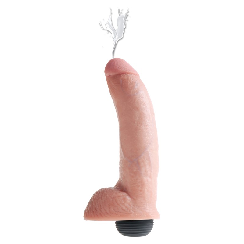 Dildo-squirting cock 9 inch flesh